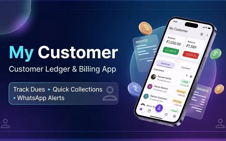 My Customer: Ledger & Dues project preview