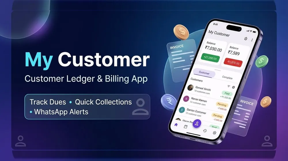 My Customer: Ledger & Dues featured mockup