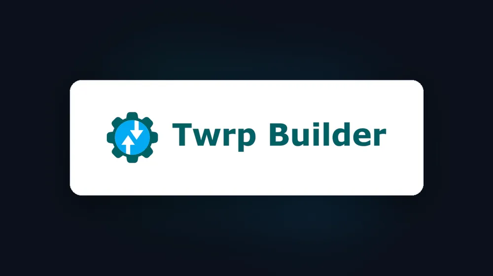TwrpBuilder & Open Source featured mockup