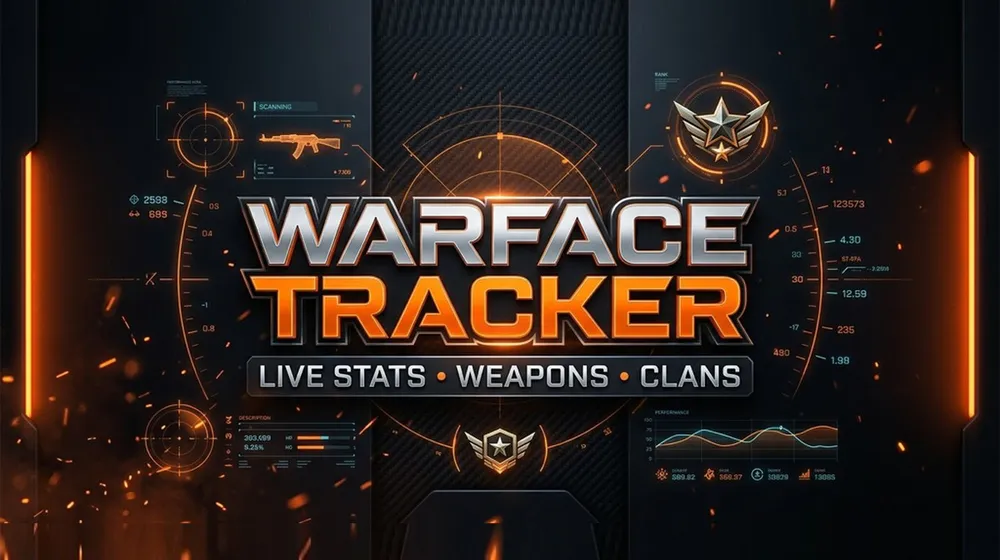 Warface Tracker featured mockup