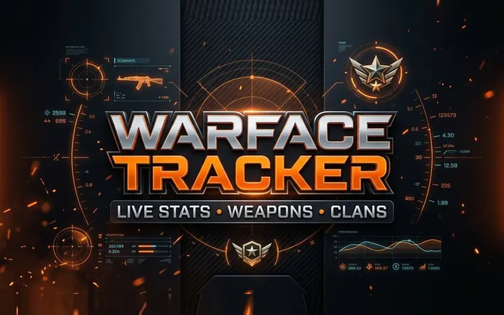 Warface Tracker project preview